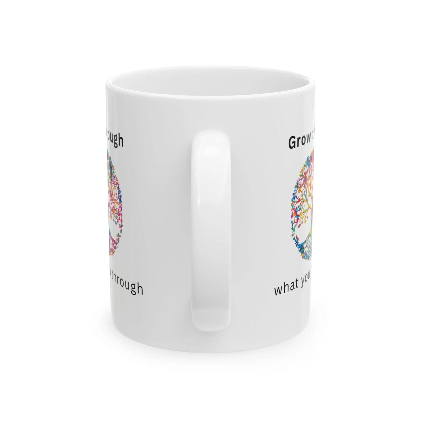 Inspirational Ceramic Mug, Tree of Life Printify