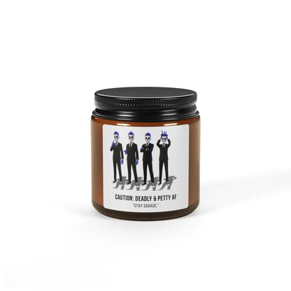 Funny BeanJamin Soy Candle, "Stay Savage"
