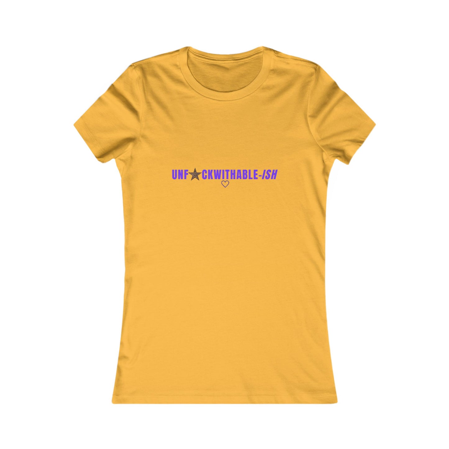 Yellow t-shirt with purple text on a white background the bean grind streetwear