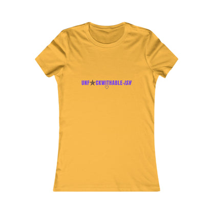 Yellow t-shirt with purple text on a white background the bean grind streetwear