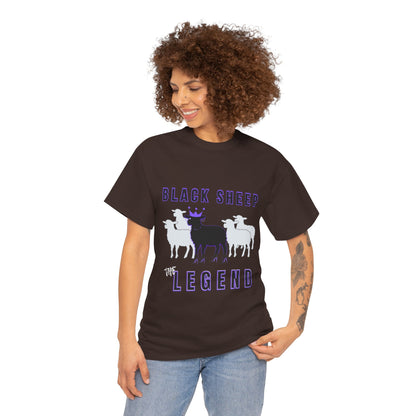 The Legend Black Sheep T-Shirt, Unisex Heavy Cotton 6 Colors