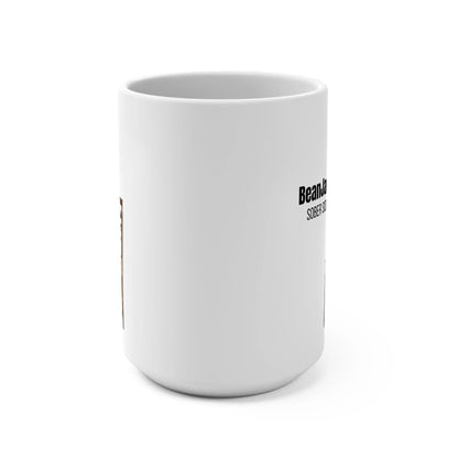 BeanJamin Sober Sidekick Mug – Featuring Our Custom Recovery ChatGPT, by The Bean Grind Printify