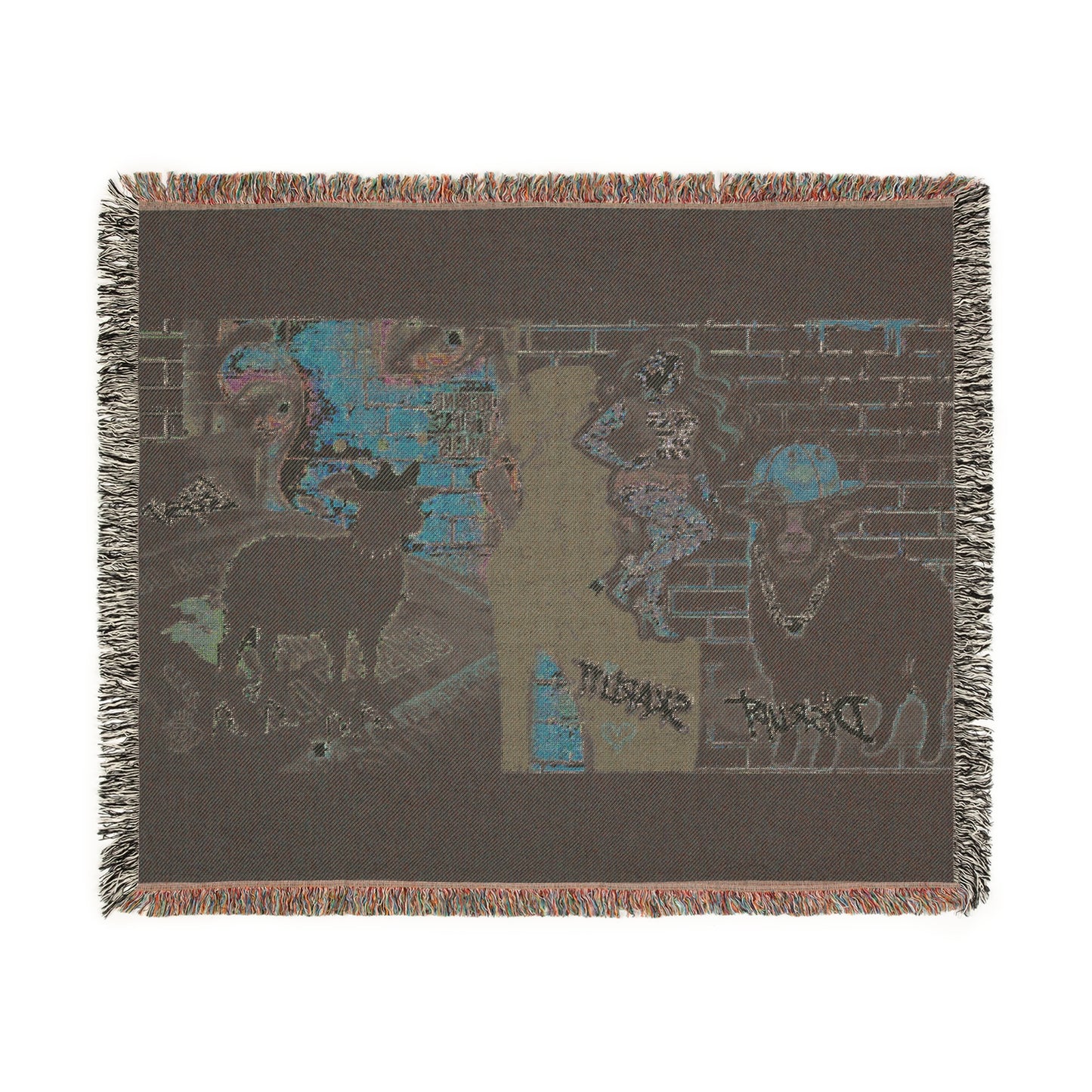 Behind The Walls Spiritual Energy Woven Blanket , Special Edition #1