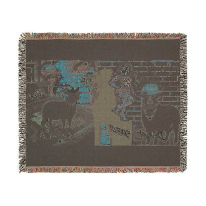 Behind The Walls Spiritual Energy Woven Blanket , Special Edition #1