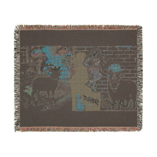 Behind The Walls Spiritual Energy Woven Blanket , Special Edition #1