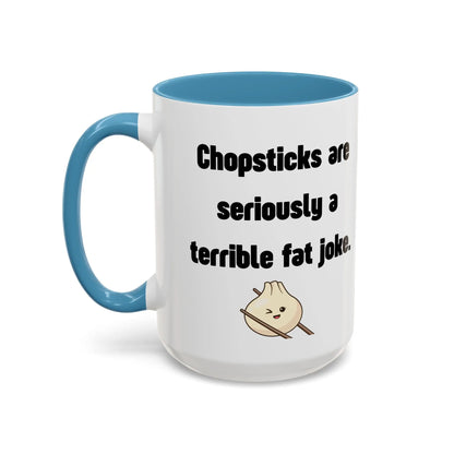 Funny Ceramic Mug, Fat Jokes Printify