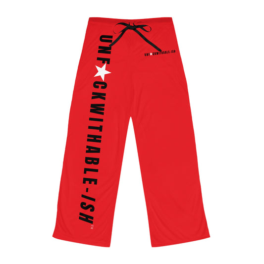 UNF★CKWITHABLE-ISH™ Women’s Pajama Pants, Red/Black