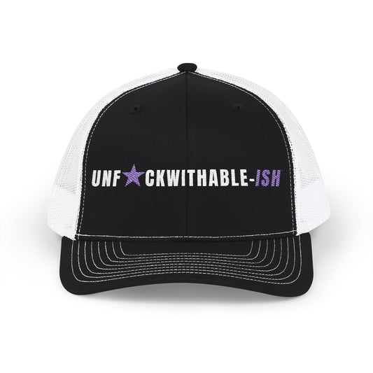 UNF★CKWITHABLE-ISH™ Embroidered Trucker Hat, Unisex