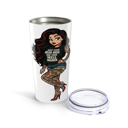 Head High, Heels Higher Sexy AF Tumbler, 20oz