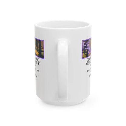 Funny Ceramic Mug, Dora #CanNotHumanToday Printify