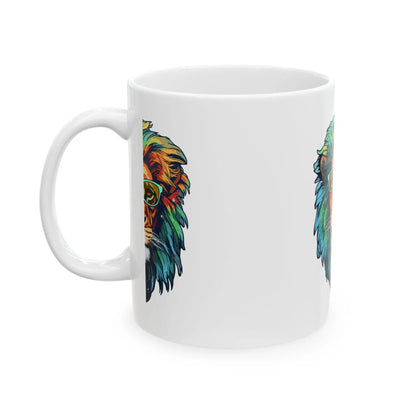 Inspirational Ceramic Mug, Lion Lovers Printify