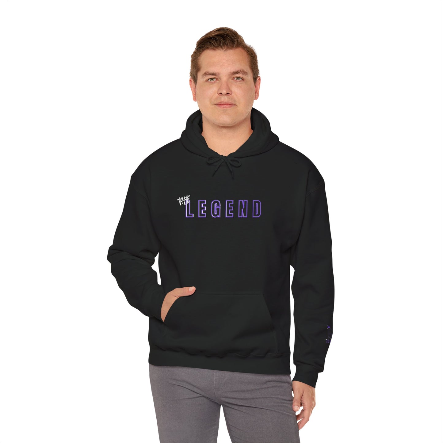 Black Sheep The Legend Hooded Sweatshirt, Unisex Feminine Cut