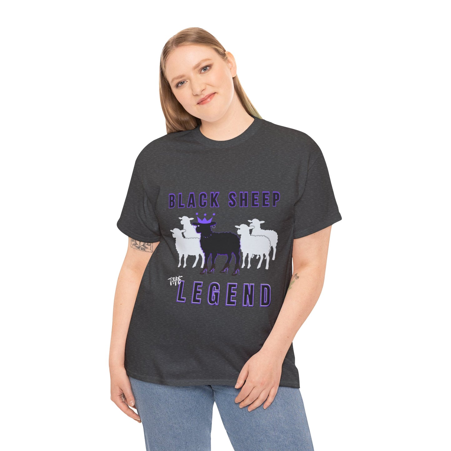 The Legend Black Sheep T-Shirt, Unisex Heavy Cotton 6 Colors
