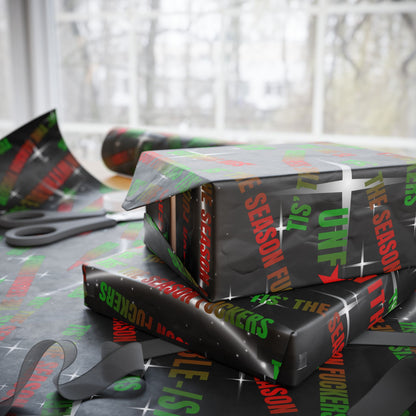 Tis’ The Season F★ckers – UNF★CKWITHABLE-ISH™ Holiday Gift Wrap