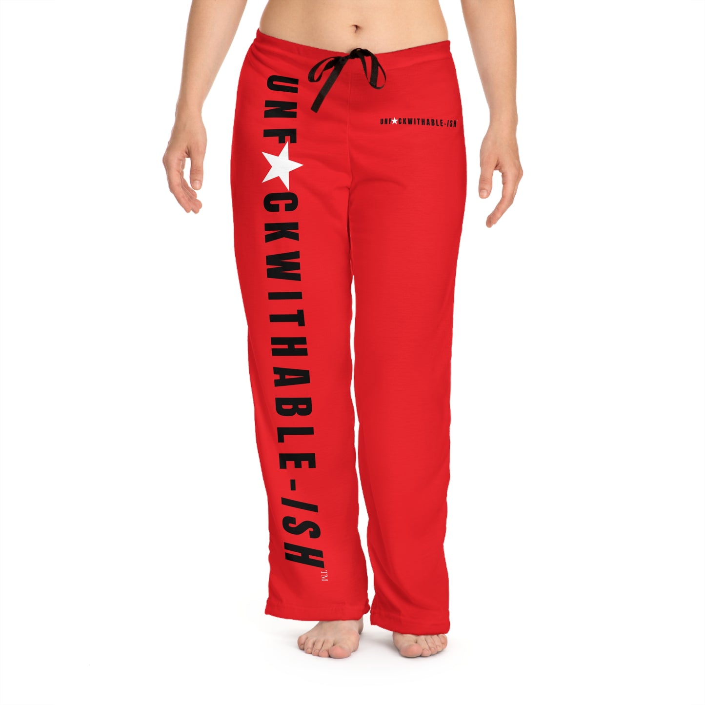 UNF★CKWITHABLE-ISH™ Women’s Pajama Pants, Red/Black