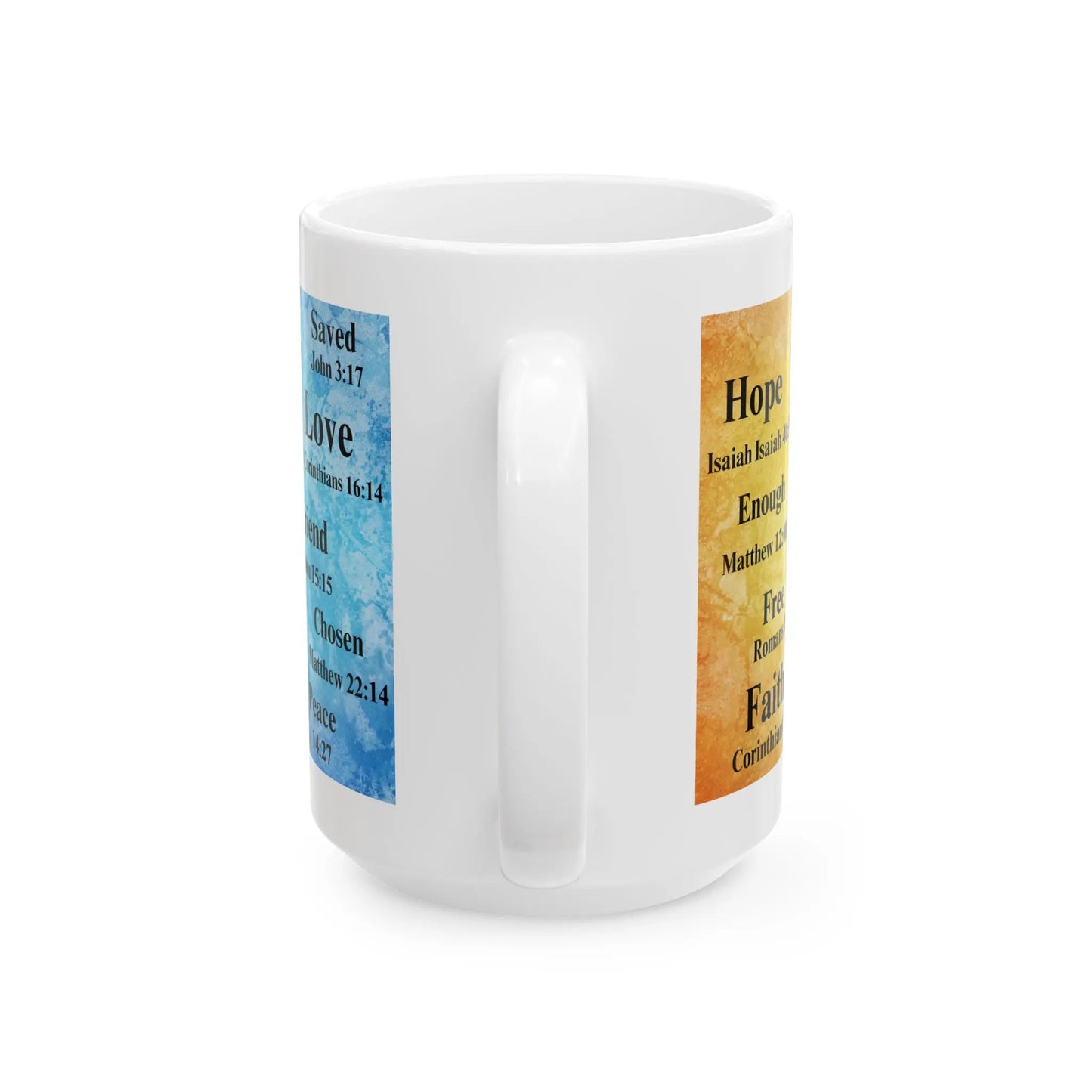 Spirituality Ceramic Mug, Bible Verses Printify