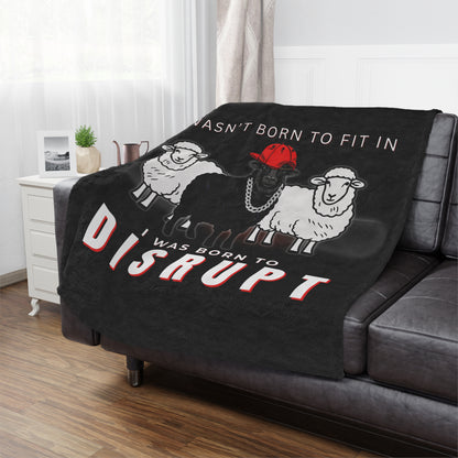 Black Sheep The Disruptor Bundle, Soft Minky Blanket + Matching Journal