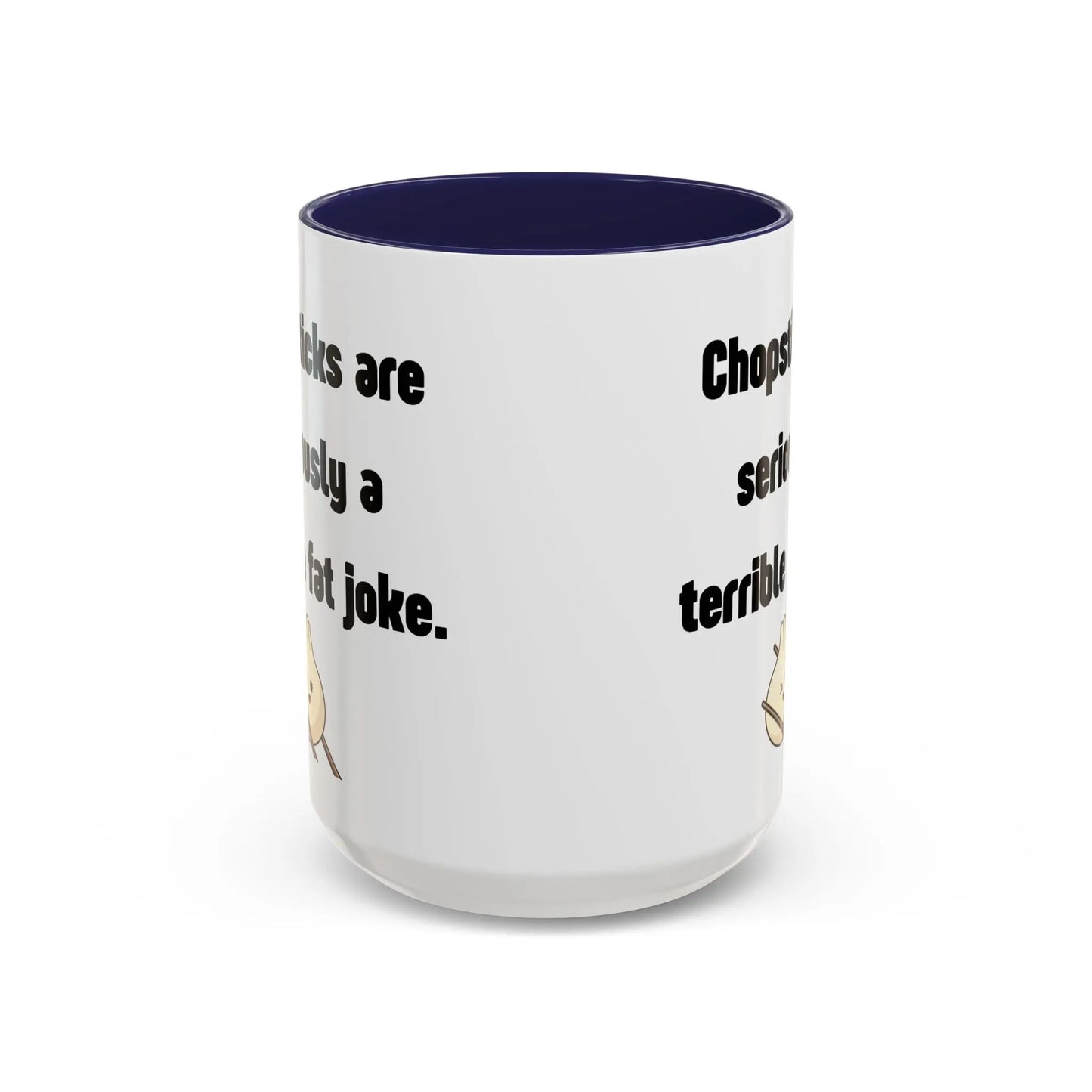 Funny Ceramic Mug, Fat Jokes Printify