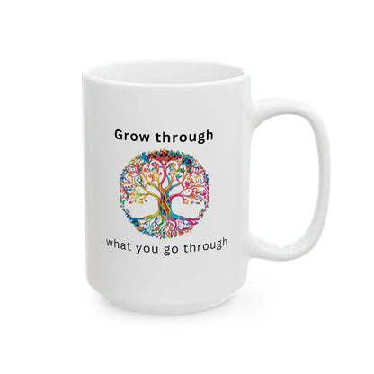 Inspirational Ceramic Mug, Tree of Life Printify