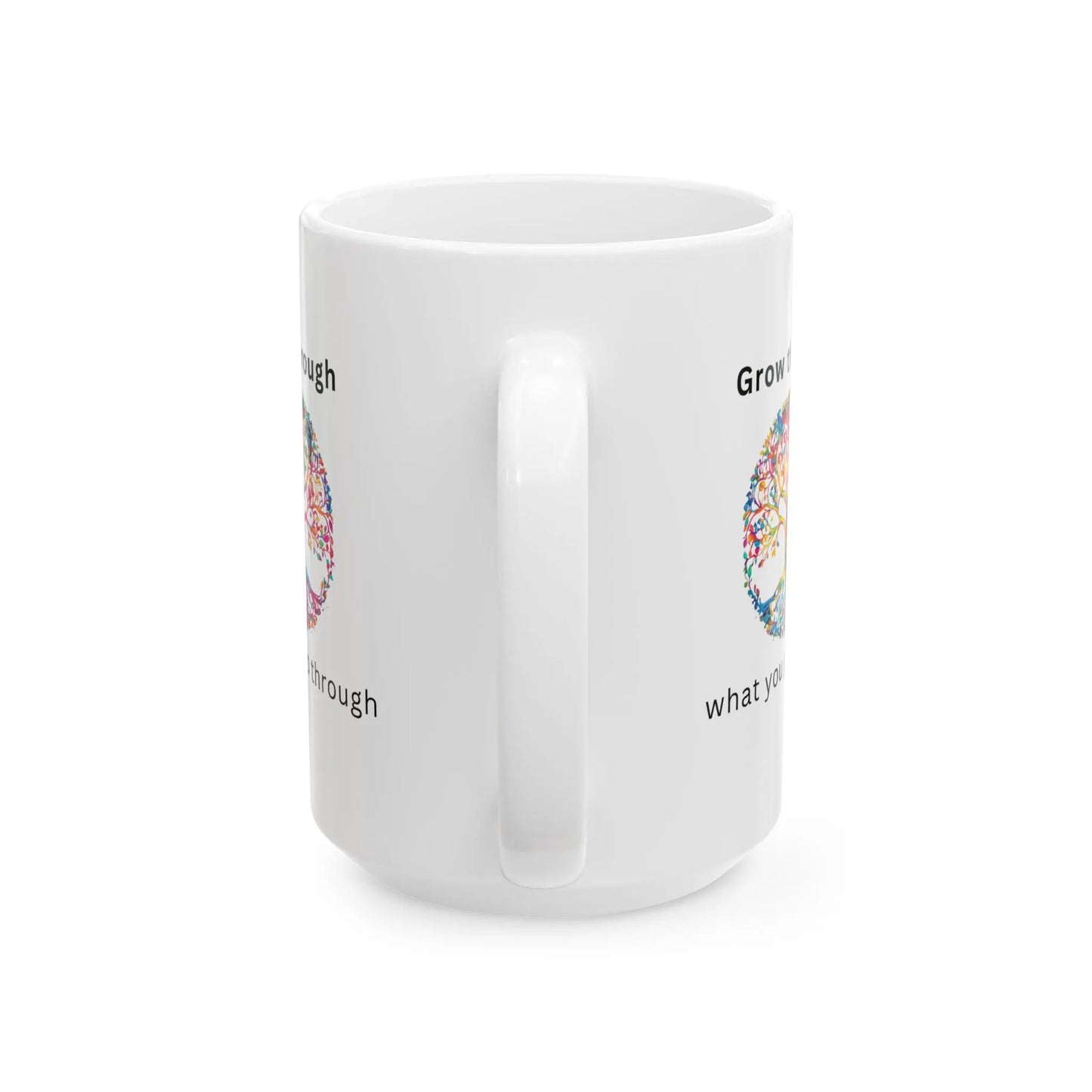 Inspirational Ceramic Mug, Tree of Life Printify