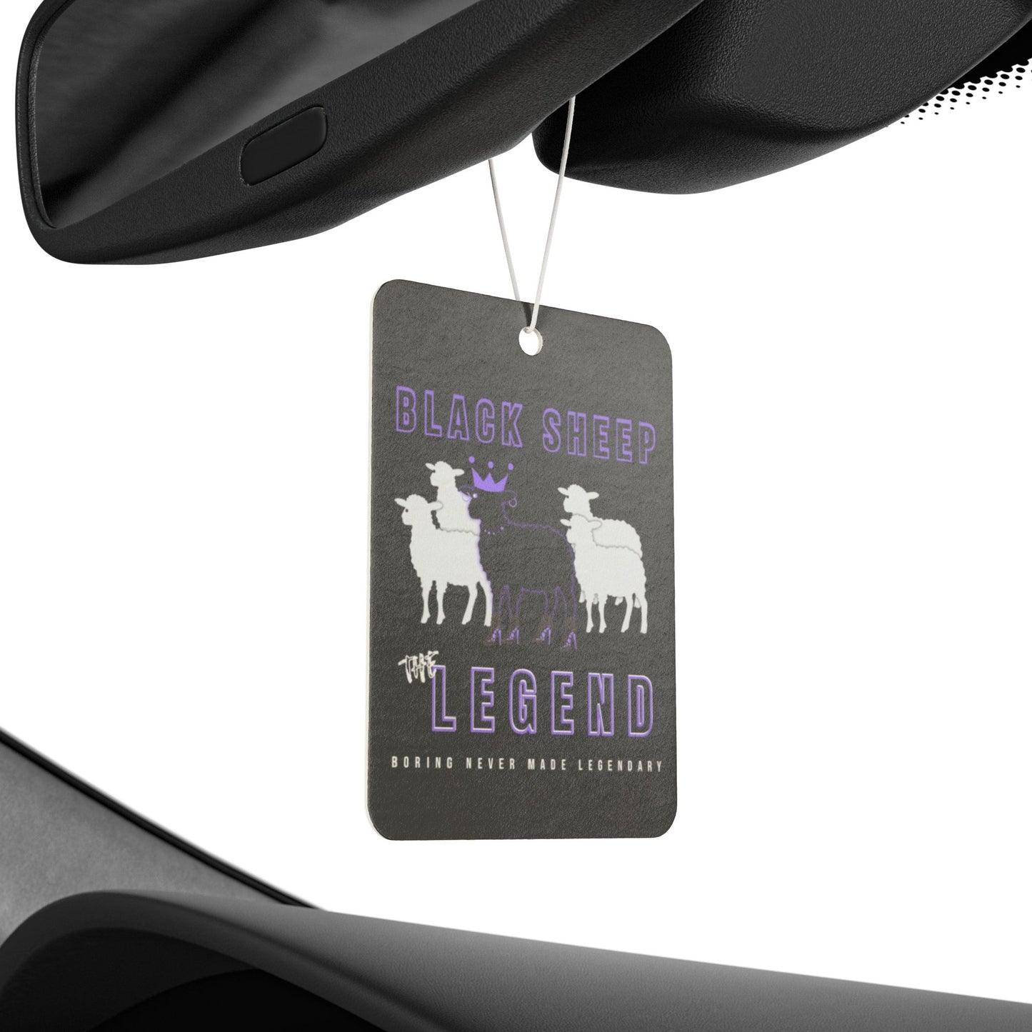 Black Sheep The Legend Car Air Freshener