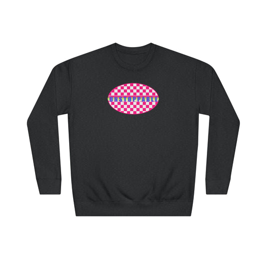 Unisex 90's Vibe Streetwear Graphic Crew Sweatshirt, 4 Colors