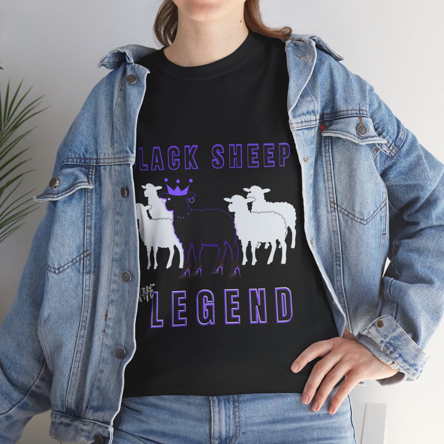 The Legend Black Sheep T-Shirt, Unisex Heavy Cotton 6 Colors