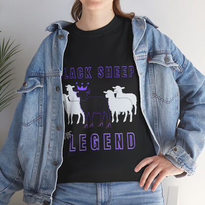 The Legend Black Sheep T-Shirt, Unisex Heavy Cotton 6 Colors