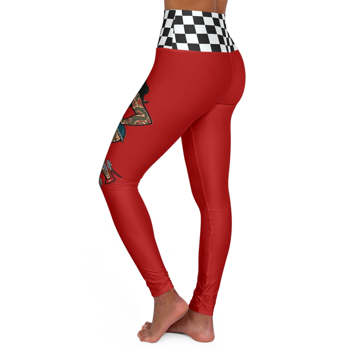 Rebel Tattooed Skarlitt High-Waisted Leggings, 4 Colors