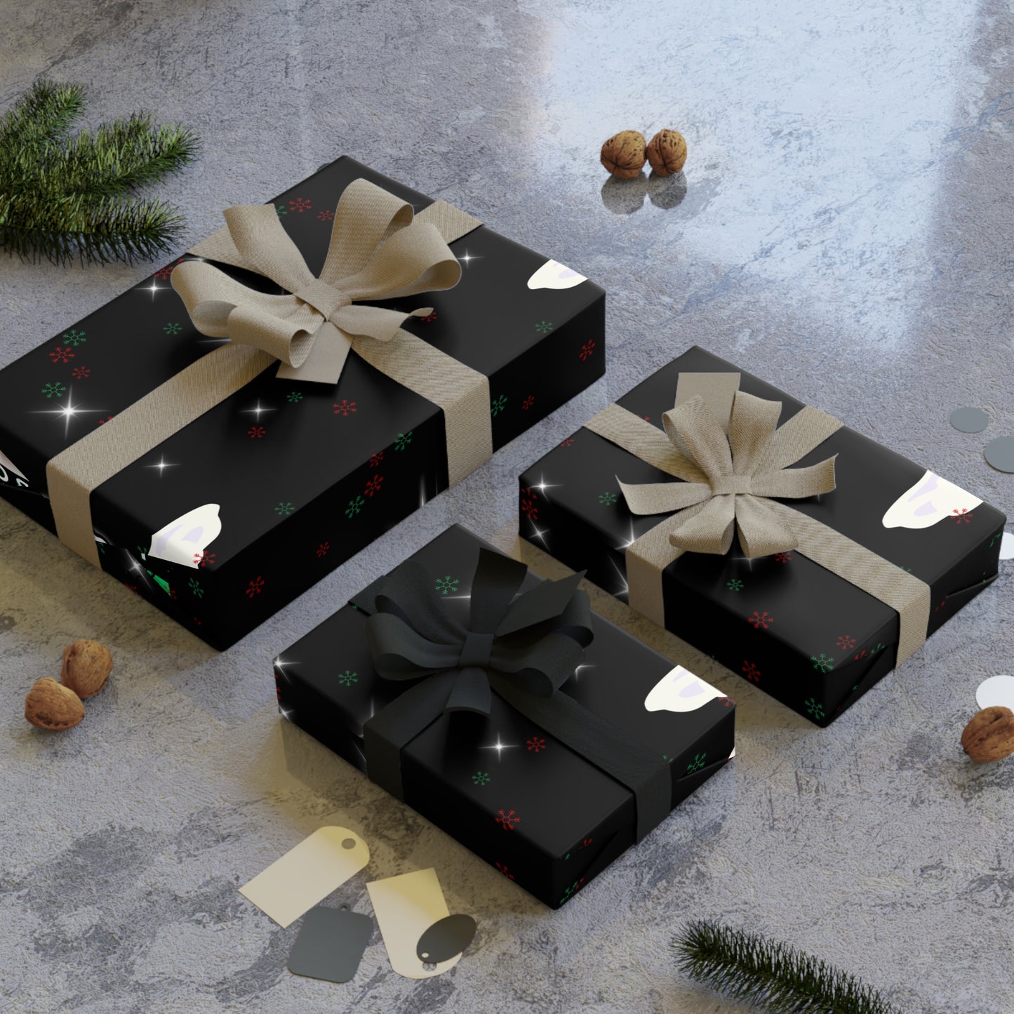 The Disruptor – Black Sheep Savage Holiday Wrap Paper