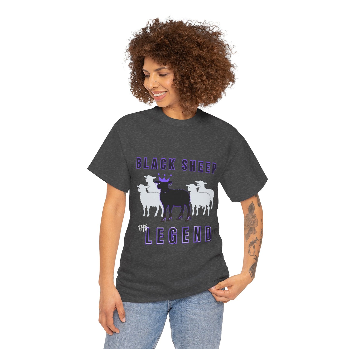 The Legend Black Sheep T-Shirt, Unisex Heavy Cotton 6 Colors