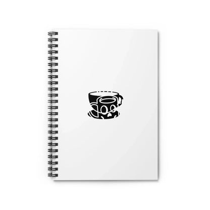 The Bean Grind™ Spiral Notebook & Journal, Ruled Line Printify