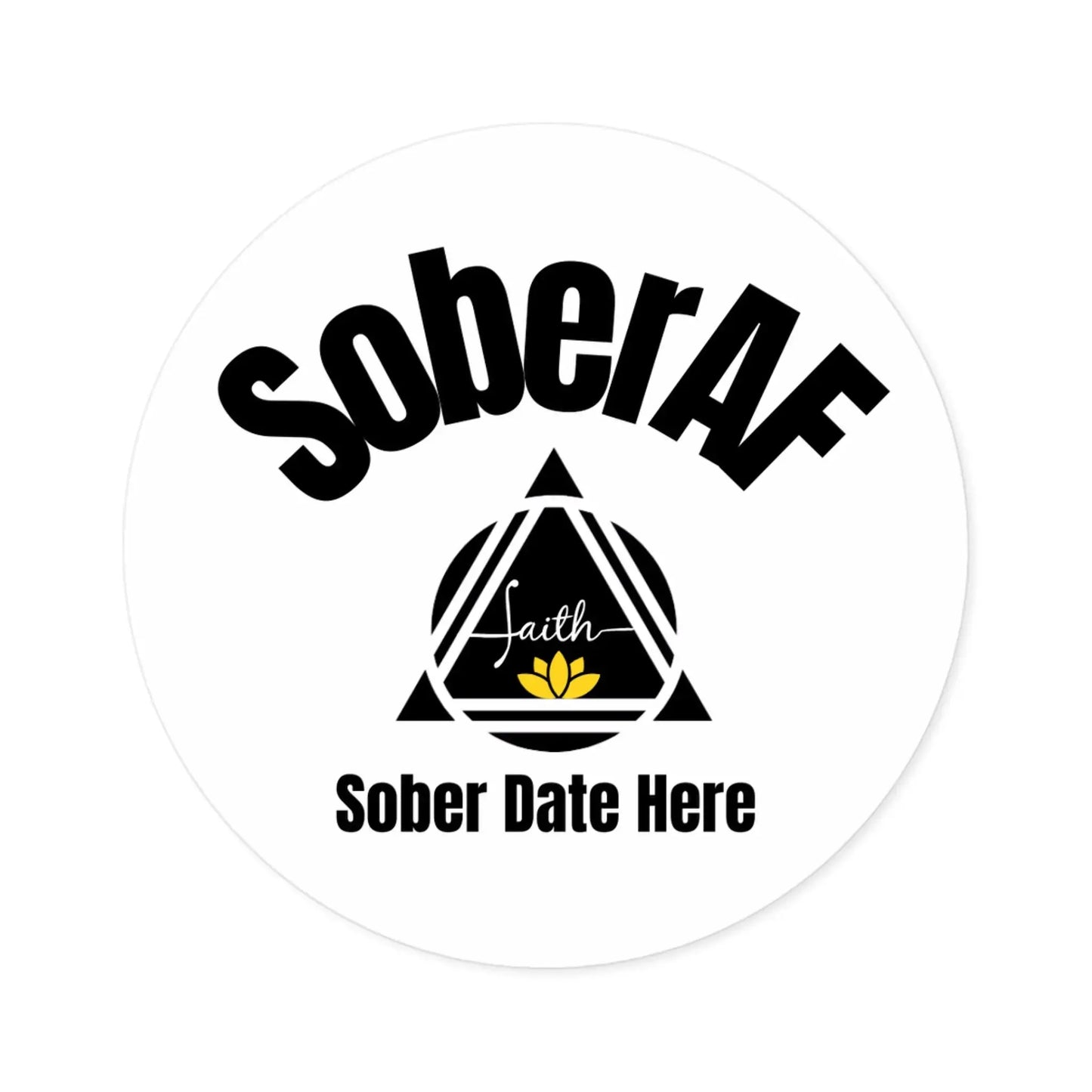 Recovery Bundle SoberAF, Mug + Phone Case + Sticker Printify