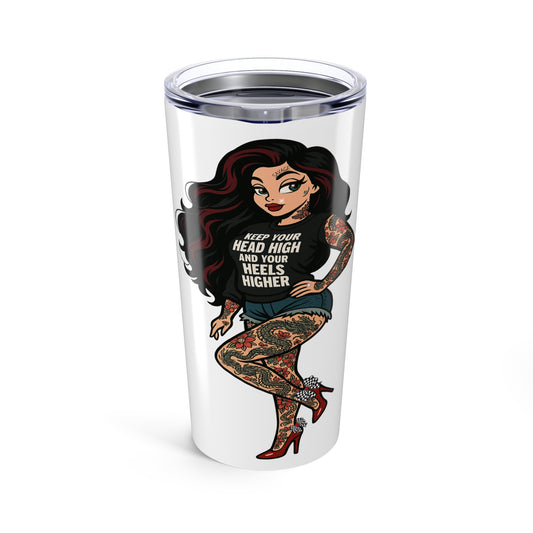 Head High, Heels Higher Sexy AF Tumbler, 20oz