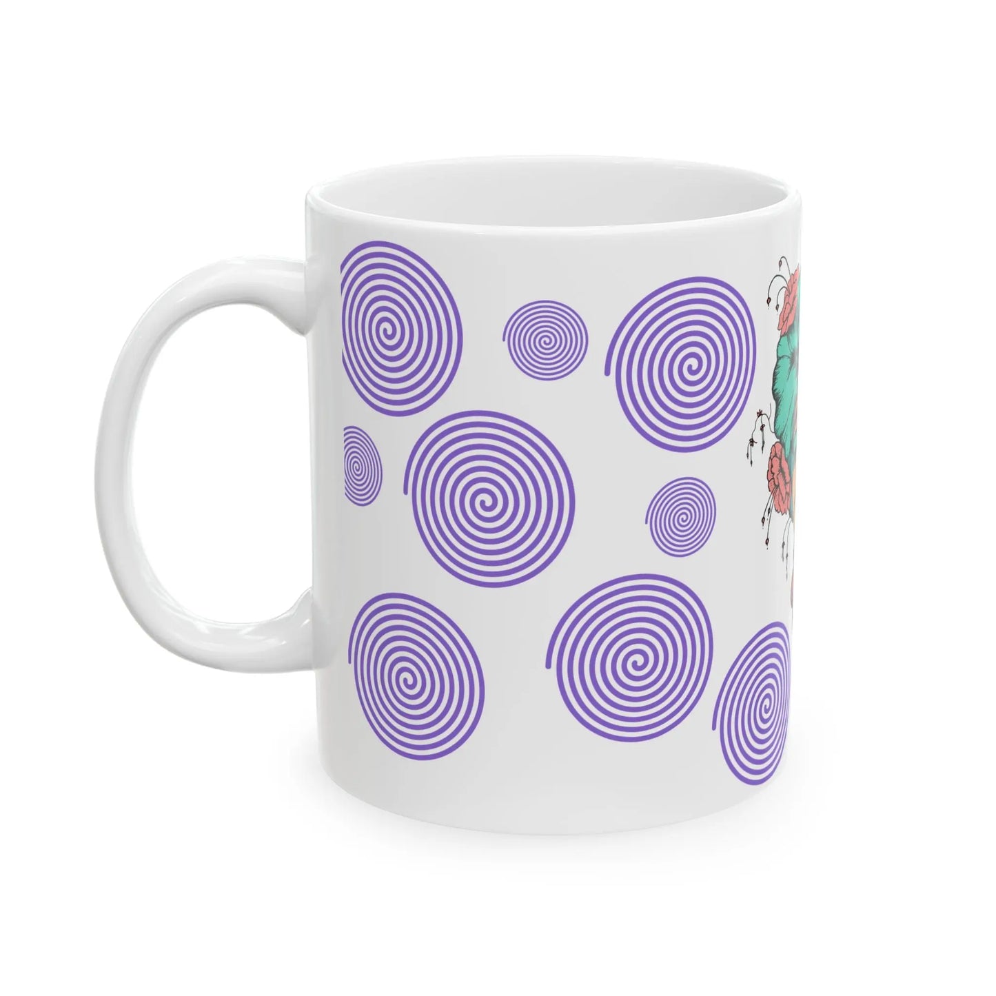 Inspirational Ceramic Mug, Good Energy Printify