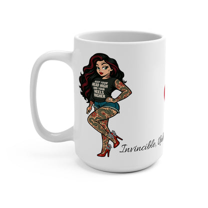Inspiration Mug, Tattooed Sexy Skarlitt Unstoppable