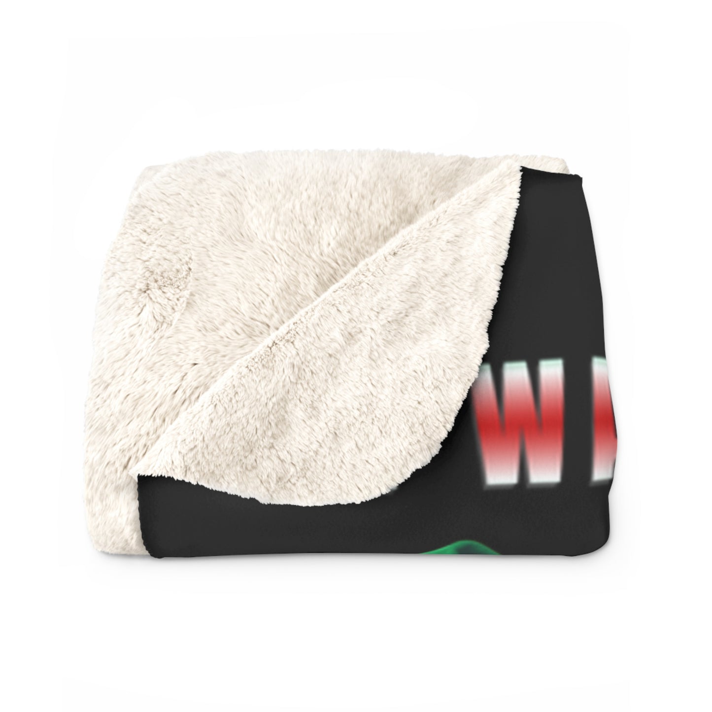 Christmas Throw Blanket Limited Edition, Black Sheep