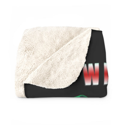Christmas Throw Blanket Limited Edition, Black Sheep