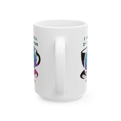 Funny Ceramic Mug, Life's Buffering Printify