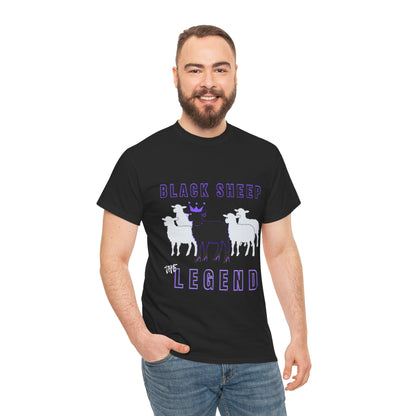 The Legend Black Sheep T-Shirt, Unisex Heavy Cotton 6 Colors