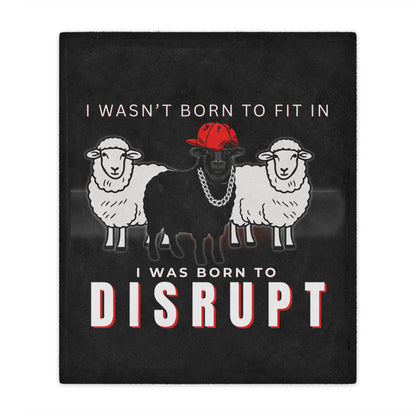 Black Sheep The Disruptor Bundle, Soft Minky Blanket + Matching Journal