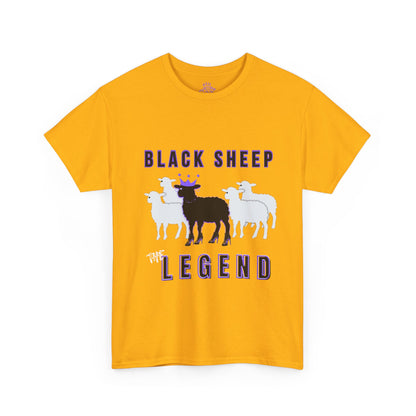 The Legend Black Sheep T-Shirt, Unisex Heavy Cotton 6 Colors