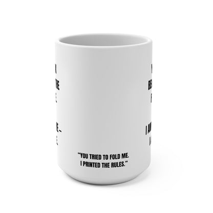 Funny Mug, I Built the F*cking Table Printify