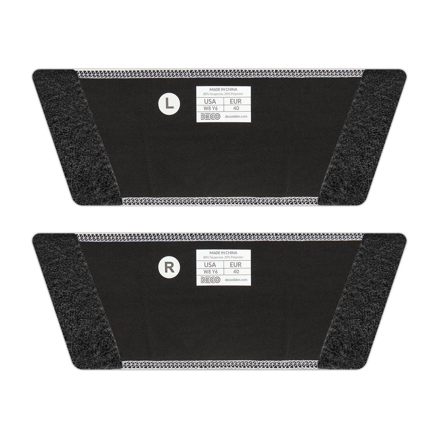 UNF★CKWITHABLE-ISH™ Men's Adjustable Slides White/ Red Star