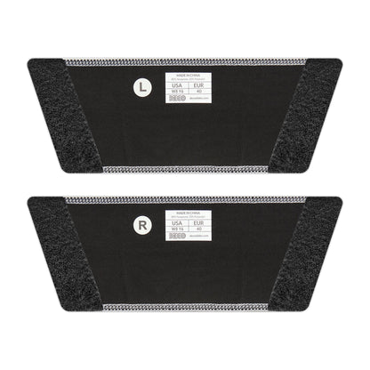 UNF★CKWITHABLE-ISH™ Men's Adjustable Slides White/ Red Star