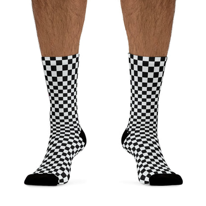 UNF★CKWITHABLE-ISH Retro-Rebel Teal/Hot Pink Recycled Poly Socks