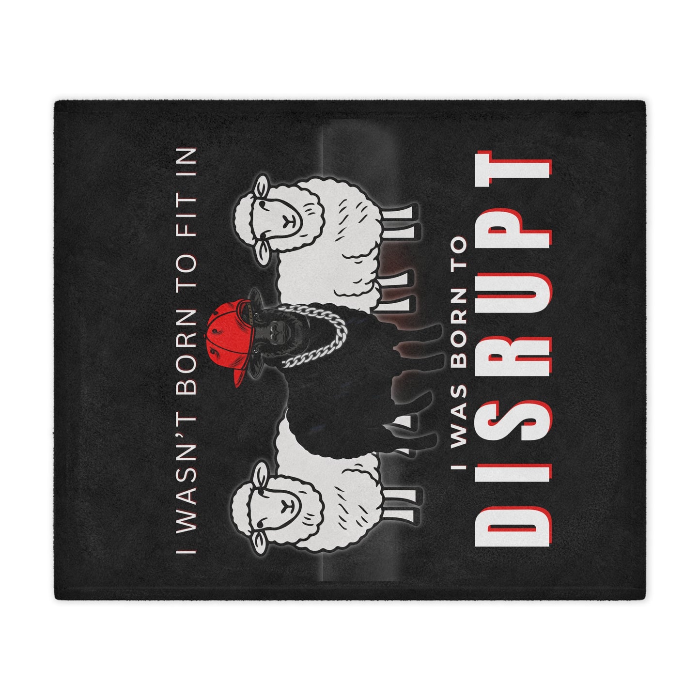 Black Sheep The Disruptor Bundle, Soft Minky Blanket + Matching Journal