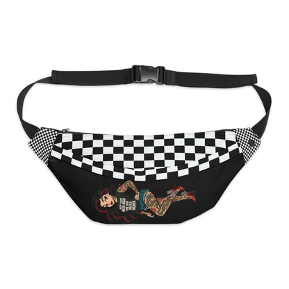 Tattooed Skarlitt Large Fanny Pack, Retro Rebel Limited Edition Colors