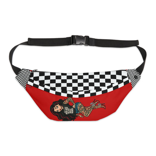 Tattooed Skarlitt Large Fanny Pack, Retro Rebel Limited Edition Colors