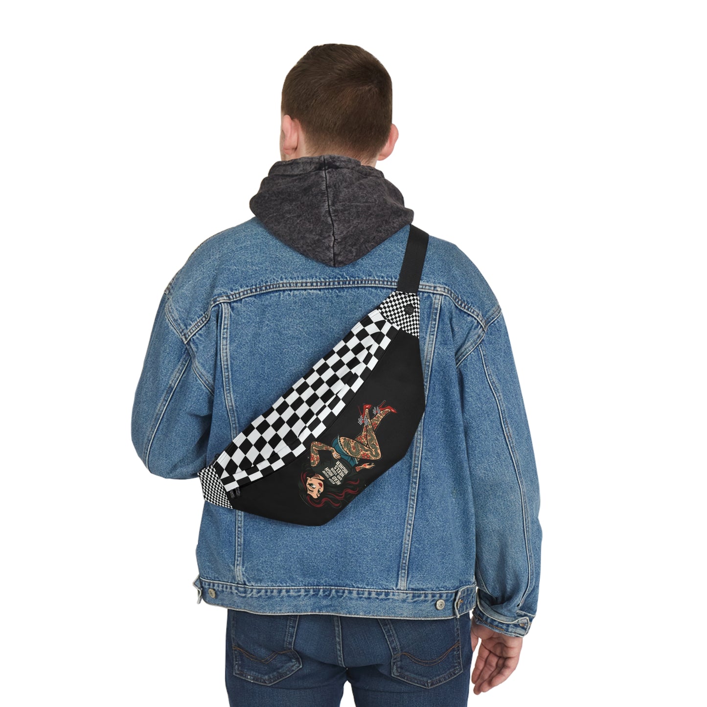 Tattooed Skarlitt Large Fanny Pack, Retro Rebel Limited Edition Colors